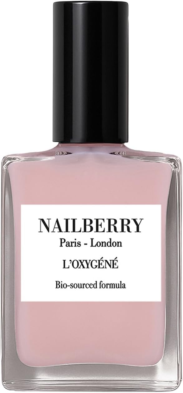 Nailberry L'Oxygรฉnรฉ Oxygenated Nail Lacquer | Elegance, 14 ml | Polish for a Healthier Manicure & Long Lasting Colour | 21-Free, Vegan, Halal, Cruelty & Gluten Free