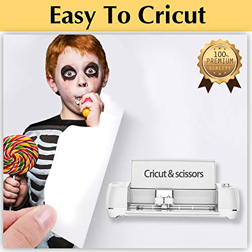 Transourdream Heat Transfer Paper For Dark T Shirts (10 Sheets, 8.5X11'') Glow In The Dark Iron On Transfers Paper Printable Heat Transfer Vinyl For Inkjet Printer #TOP2