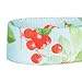 Blueberry Pet 11 Patterns The Cherry Garden Turquoise Designer Dog Collar, Small, Neck 12