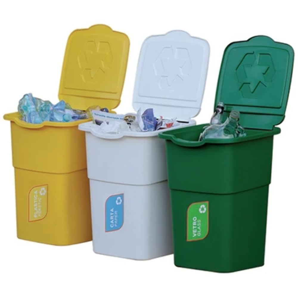Papelera Reciclaje Juego 3 unidades.