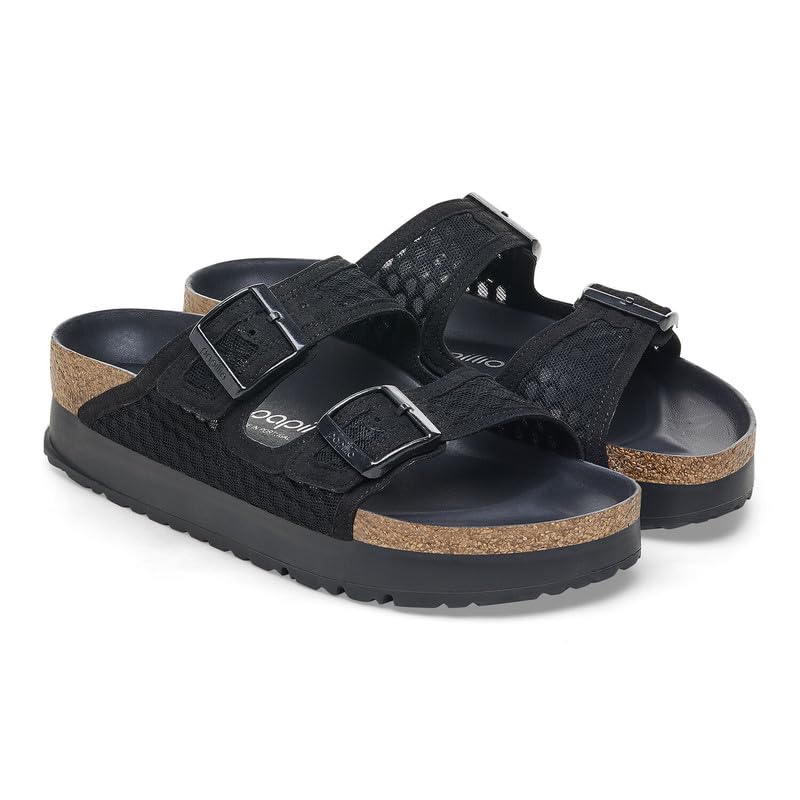 Image of Birkenstock womens Arizona Platform Sandal - Vegan
