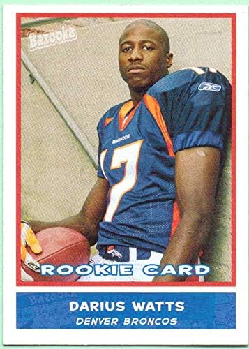 Darius Watts 2004 Topps Bazooka Mini Rookie #211 - Denver Broncos