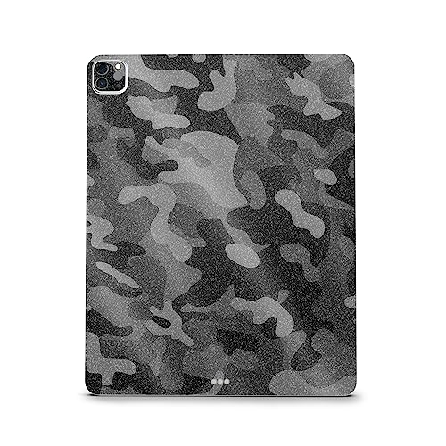 Image of MightySkins Carbon Fiber Skin Compatible with Apple iPad Pro 12.9 inch M2 6th Gen (2022) Full Wrap Kit - Black Camo | Protective, Durable Textured Carbon Fiber Finish | Easy to Apply | Made in The USA