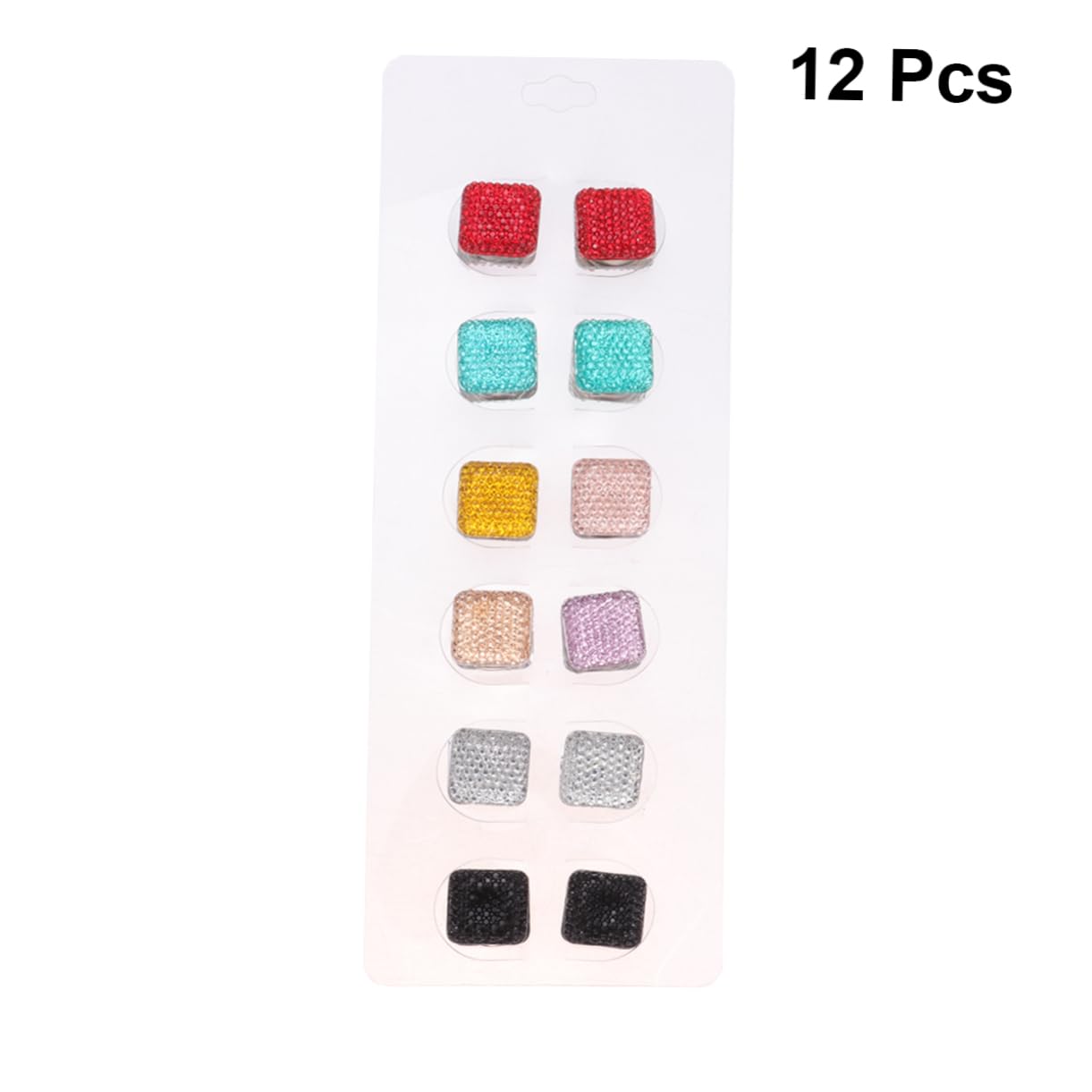36 Stk Magnetische Brosche Schalverschluss Magnetische Schalschnalle Hijab Magnetisch Bandana Quadratische Magnete Magnet Für Hijab Schalknopf Trendige Accessoires Hijab-magnete