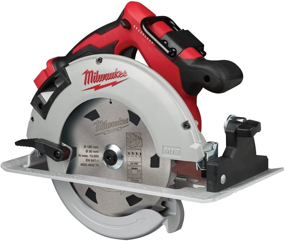 Milwaukee Red M18 Blcs66-0 Brushless Circular Saw 190Mm 18V Bare Unit