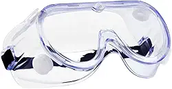 Óculos Ampla Visão Proteção Segurança Químicos Epi Sobrepor Anti Risco Com Válvulas