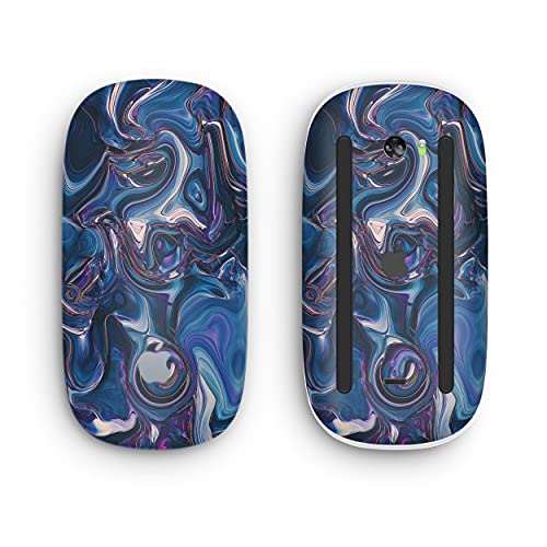 Design Skinz Liquid Abstract Paint Remix V24 Skin Decal Vinyl Full-Body Wrap Kit Compatible with Apple Magic Mouse 1 (Magic Mouse not Included)