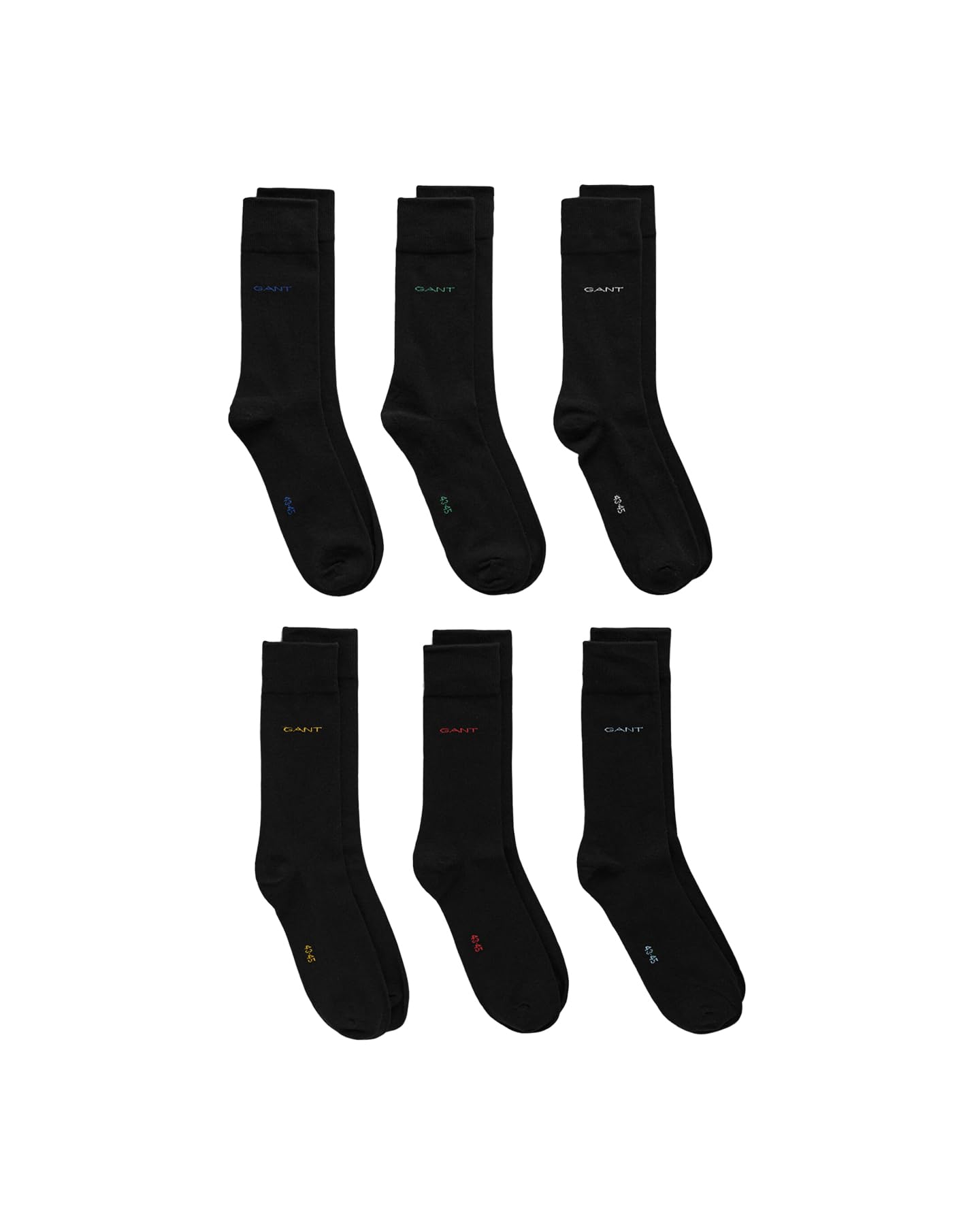 GANT Men's Socks, black, 40-42