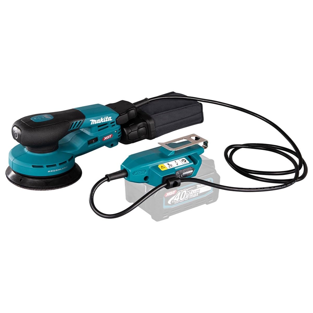 MakitaBO001CGZ 40V Max Li-ion XGT 125mm Brushless Random Orbit Sander, Batteries and Charger Not Included