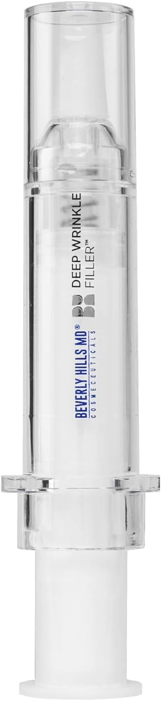 Beverly Hills MD Deep Wrinkle Filler- Decrease Appearance of Deep Wrinkles on Contact, Anti-Aging Serum for Smooth, Lifted Complexion- Helps Correct Fine Lines & Creases w/Diamond Dust & Polymers