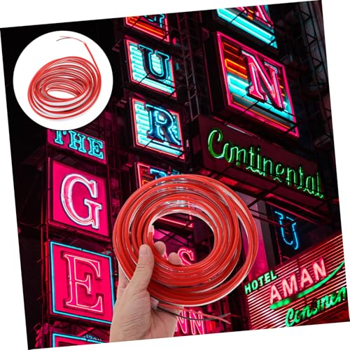 Tira de Luz Neon Flexible de Silicona Roja 12V miniatura 5