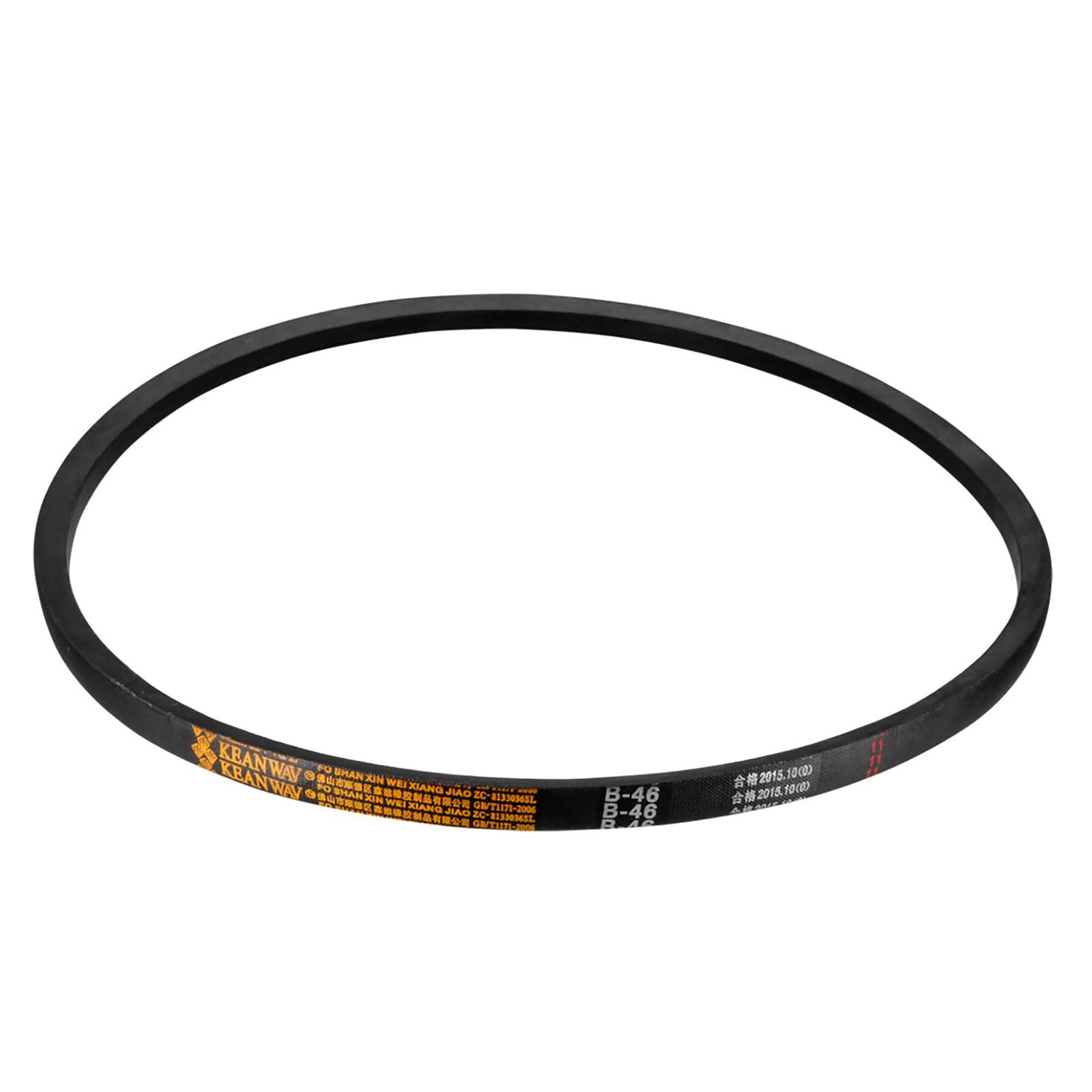 B-46 Rubber V-Belts - [46 Inch Pitch Girth] Wrapped B Section Industrial Power Drive Belt for Transmission Use, 5/8 Inch Width 13/32 Inch Thick — Amazon image 5