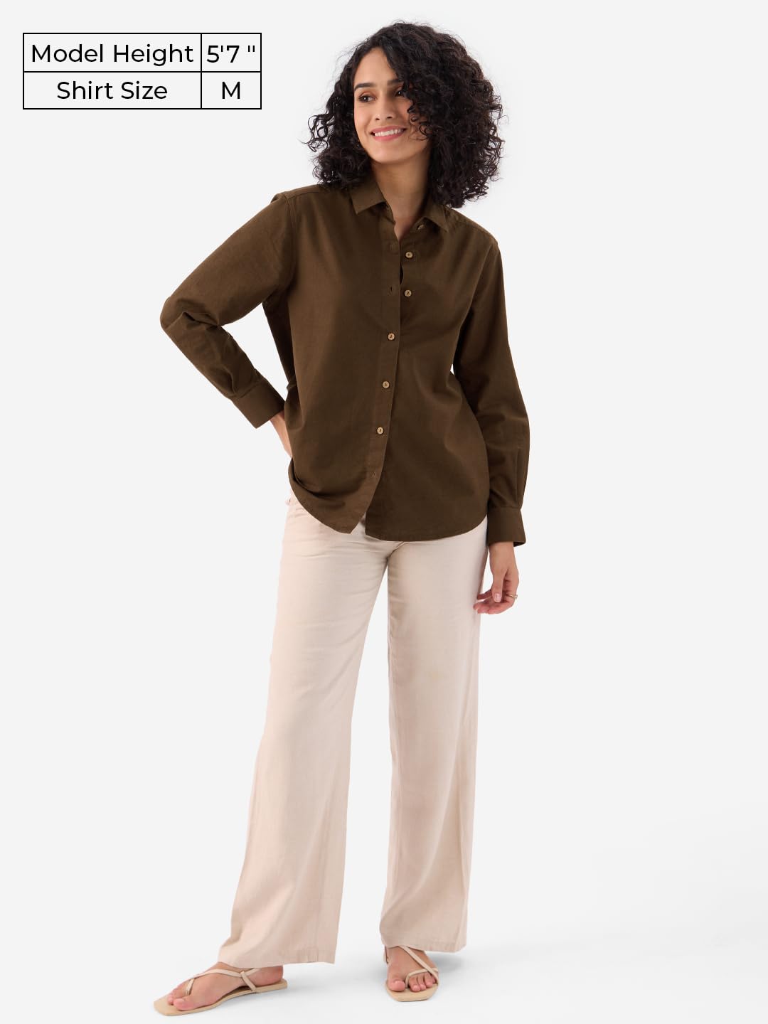 The Souled Store Damen Button-Down-Shirt