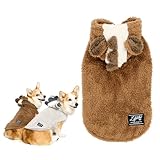 【LIFELIKE公式】うまもこフーディー 犬 服 干支 馬 うま ウマ 撮影 写真 年賀状 お正月 イベント 小型犬 中型犬 大型犬 ロング丈 犬服 ドッグウェア 犬の服 ペット服 洋服 ペット用品 抜け毛防止 お散歩 おでかけ LIFELIKE (モカ, 4号)