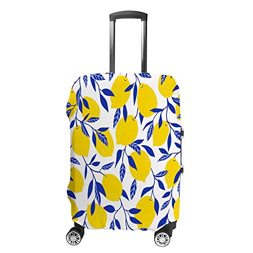 Housse pour bagages de voyage jaune citron taille S