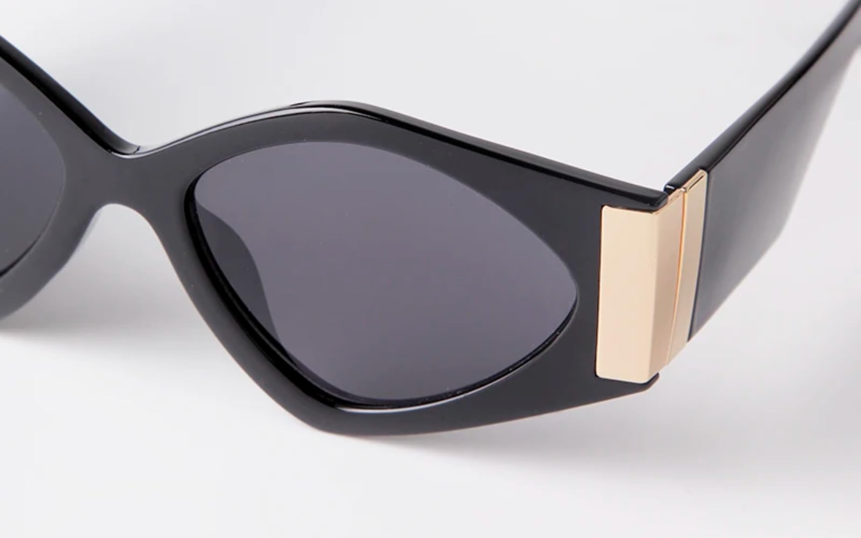 Gafas de sol retro de gran tamaño para mujer, gafas de sol tipo ojo de gato para hombre, UV400