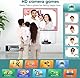 FWFX Elektronische Tanzmatte für TV - Doppeltes/Einfaches Drahtloses Tanzkissen mit HD-Kamera, Familientanzspiele für Kinder und Erwachsene, Geburtstags Jungen & Mädchen…