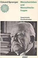 Menschenleben und Menschheitsfragen B0000BO3XQ Book Cover