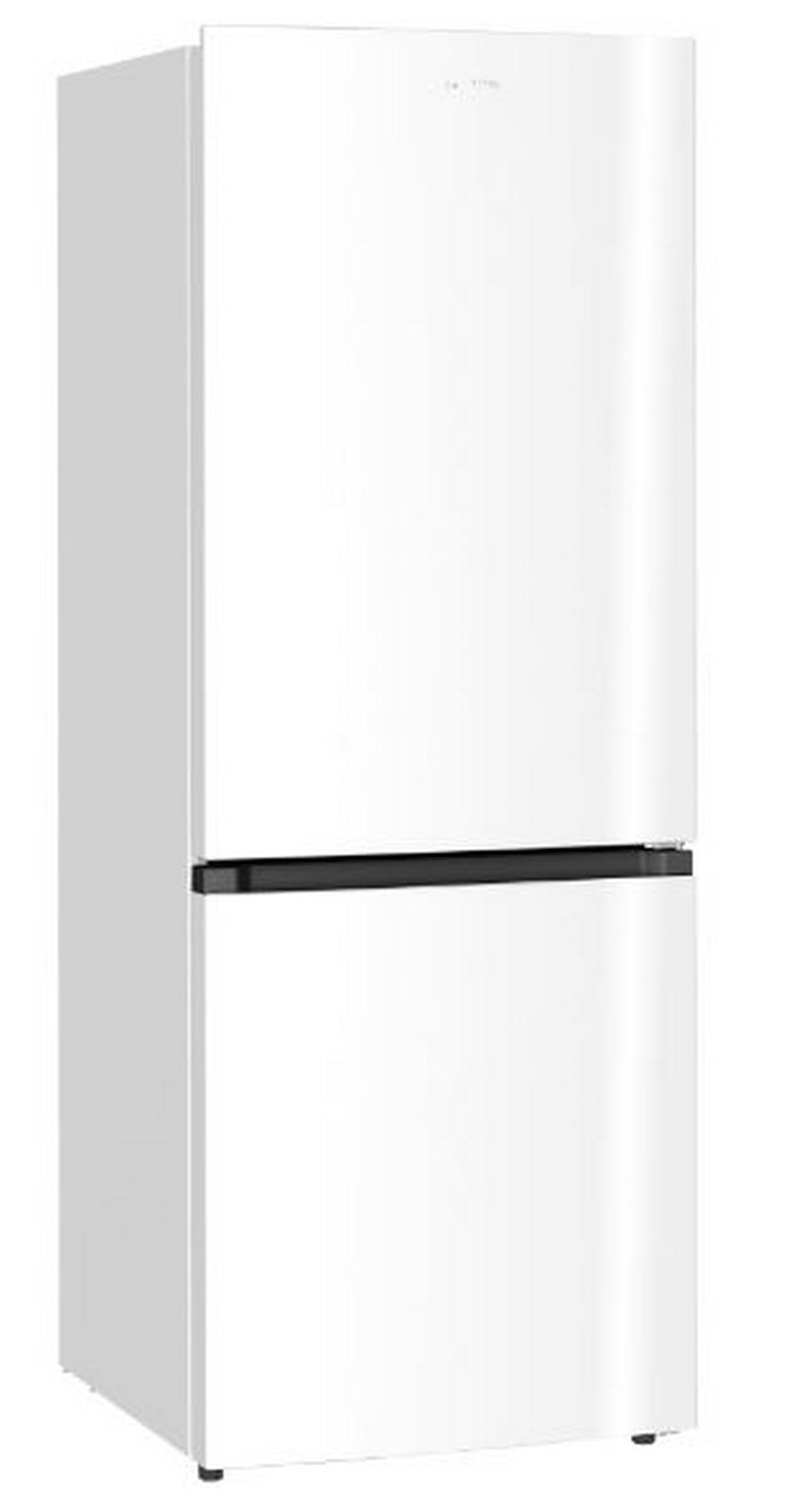 INFINITON Frigorifico Combi FGC-A1854BNF, 310 Litros, 185 cm de Altura, Tecnología No Frost Total, Iluminación LED interior, Control de temperatura mecánico Bi-zona, E, Blanco