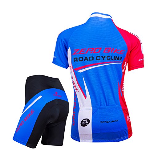 Image of Women's Short Sleeve Cycling Jersey Jacket Cycling Shirt Quick Dry Breathable Mountain Clothing Bike Top