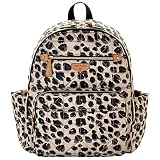 TWELVElittle Companion DiaperBag Rucksack 2.0 | modischer Wickelrucksack inkl. Wickelunterlage | maschinenwaschbar, Mehrere (leopard), Einheitsgröße