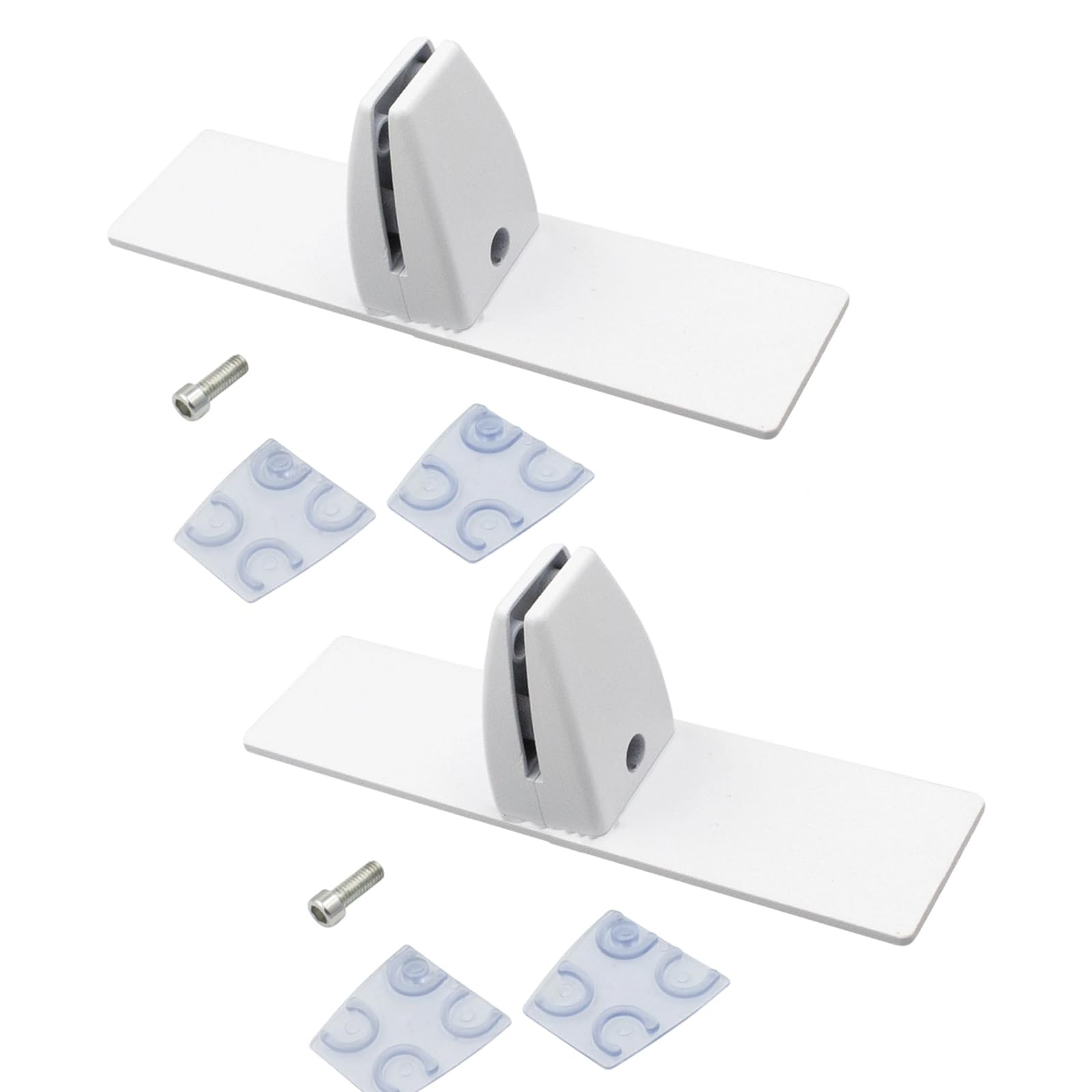 Fireplaces Screen Holder Brackets Feet Adjustable Metal Brackets Vertical Screen Partition Clamp Fireplaces Accessory Doors