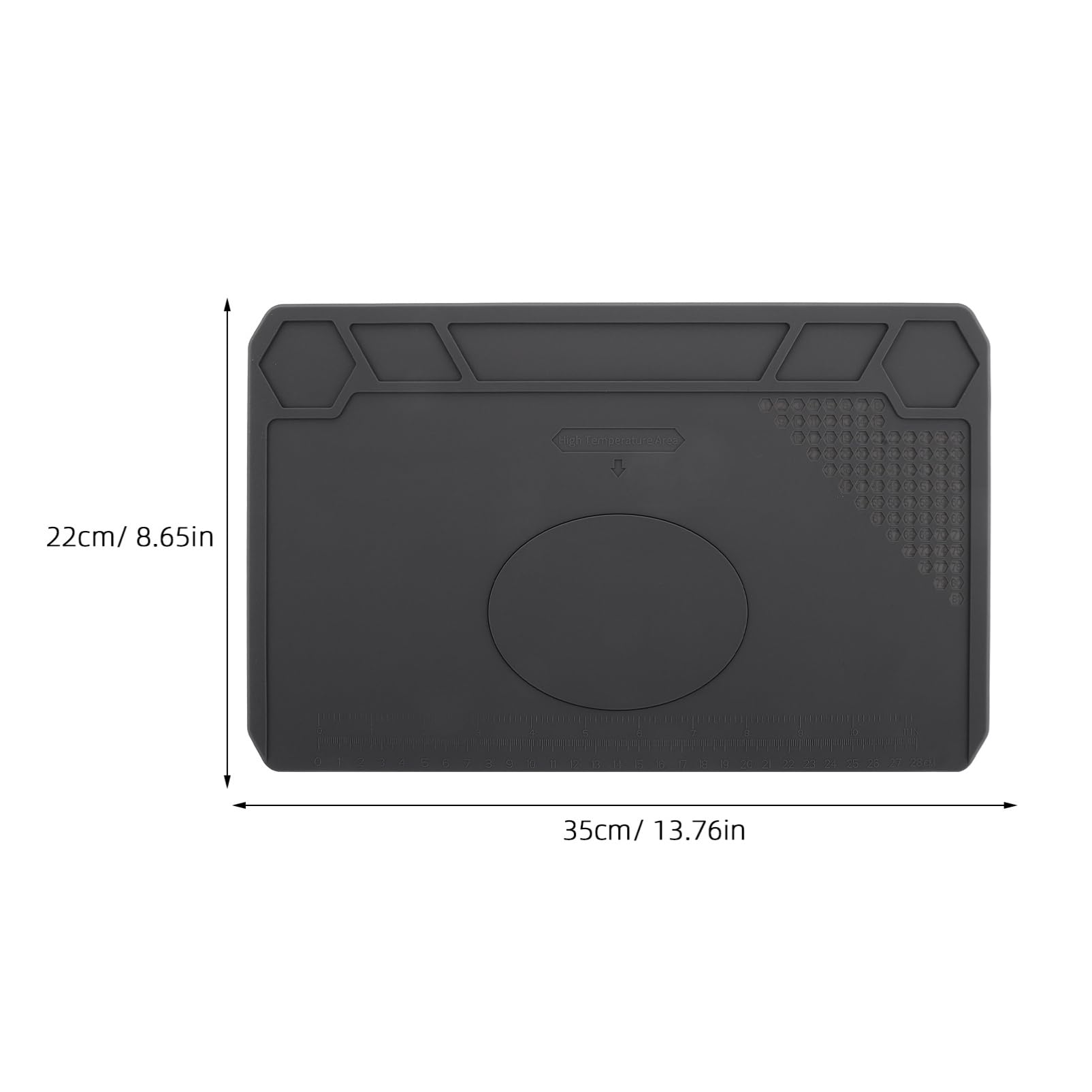 ULDIGI Magnetic Repair Work Mat Crafting Mat Electronics Large Soldering Station Pad