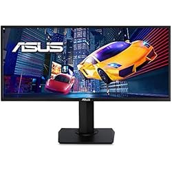 ASUS VP348QGL - Monitor Gaming 34´´ | 75 Hz, UWQHD (3440x1440, 21:9, HDR-10, Adaptive-Sync/FreeSync, No Webcam, No Ajustable en Altura, Diseño ergonómico, Pip/PbP, Filtro luz Azul), Negro