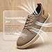 Imagen de GLAMORA Alpargatas Hombre Zapatillas Zapatos Plano Transpirable Tejido Cordones Ligero Flexible Suela Goma Antideslizante Mocasín Urbano Confort Calzado moc-43