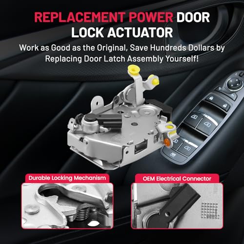 Image of SYERAL Door Latch Lock Actuator FR Front Right Passenger Side Latch Motor Compatible with Ford 1991-2001 Explorer, 2001-2003 Explorer Sport, 2001-2005 Explorer Sport Trac,1997-2001 Mountaineer