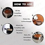 NEOUZA 51 mm bezdenny portafilter espresso kompatybilny z Delonghi La Specialista EC9335M EC9155M EC9355M EC9665M 304 spożywcza stal nierdzewna z bezciśnieniowym koszem filtrującym (zestaw combo)