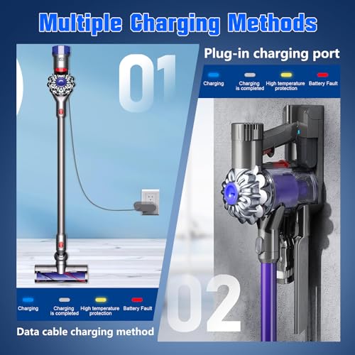 Image of Bonacell Upgarded 7.0Ah Li-ion Replacement for Dyson V7 Battery 21.6V Compatible with SV11 V7 Animal /Motorhead /Trigger, Absolute Handheld Vacuum Cleaners 229687 225403 Cordless Vacuum