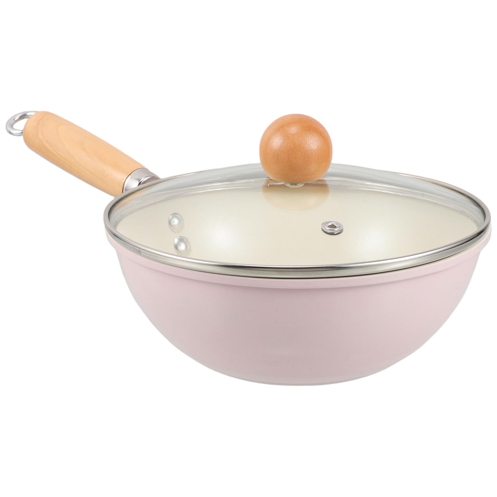 Sartén Pequeña Antiadherente de Hierro para Cocina de Inducción con Mango Resistente y Superficie Duradera Adecuado para Comidas Familiares en Estufa