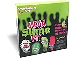 Smoothfoam Kids - Mega Slime Kit - Make Glow Slime - Neon Slime - Crunchy Slime - Alien Slime