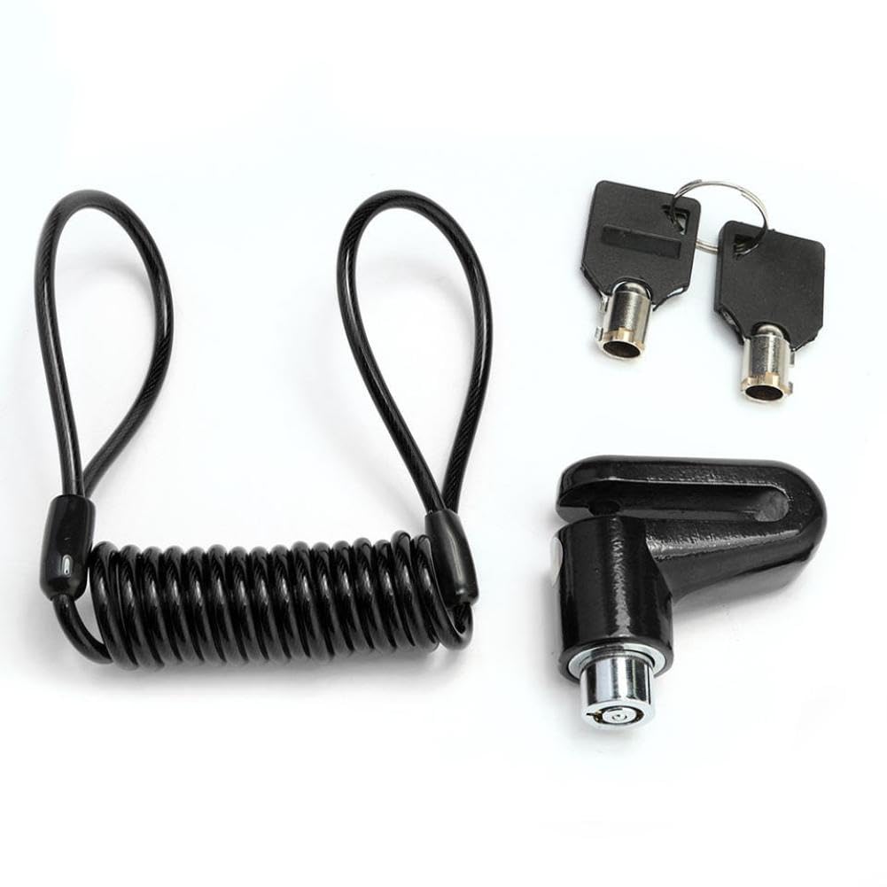 Bkbrckyhc Red Bicycle Disc Brake Lock Anti Theft Security For M365 Scooter Kickscooter Supplies(Red)