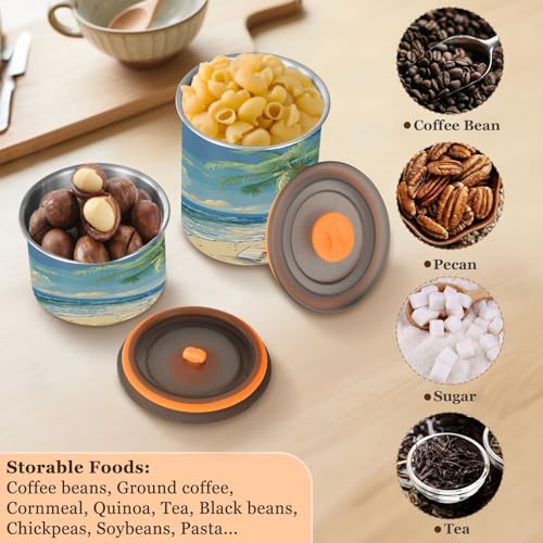 Bote Hermético de Acero Inoxidable para Café 30oz miniatura 5