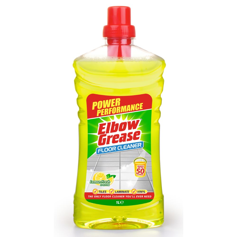 Elbow Grease Concentrated Floor Cleaner (Lemon, 1L)