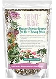 GARDENWISE Serenity Blend Bonsai Soil Mix – Moisture-Retentive & Organic for Flowering, Fruiting, and Tropical Bonsai Trees – Handcrafted in The USA with Akadama & Compost (2 quarts)