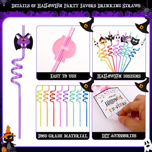Pailles réutilisables Halloween pour animer les classes - 4