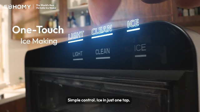 Image of EUHOMY Nugget Ice Maker Countertop, 40lbs /24H, Ready in 7-10Mins, Black