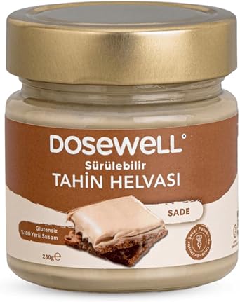 Dosewell S r lebilir Tahin Helvas  Sade 250 gr
