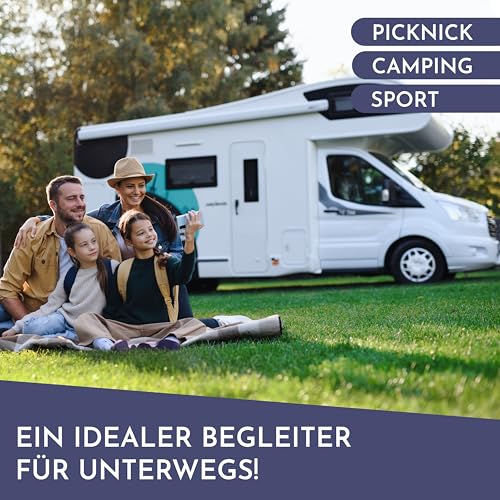 Vaily Kühltasche 30L - Faltbare Thermotasche für Auto, Strand und Reisen - Große Kühlbox für Lunch, Picknick und Camping 3