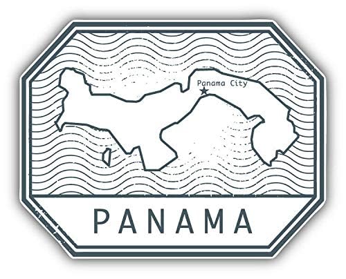 Panama Map Stamp Round Metal 0.75" Lapel Pin Hat Shirt Pin Tie Tack Pinback3