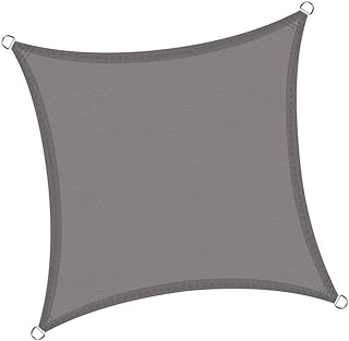 GANAZONO 1 Peça Rede De Sombra Para Vela Sombra Para Quintal Sombra Para Vela Sombra Para Pátio Sombra Externa Toldo Para Sombra De Sol Bloco UV Capa Protetora Toldo À Prova D'Água