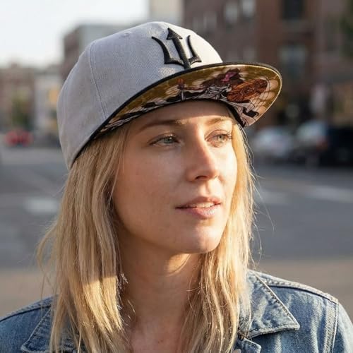 Image of Capiche [99+ Variations Snapback Cap Men's Cap - Baseball - Hat - Art - Unisex - Visor - Men - One Size - Tattoo - Men - Women