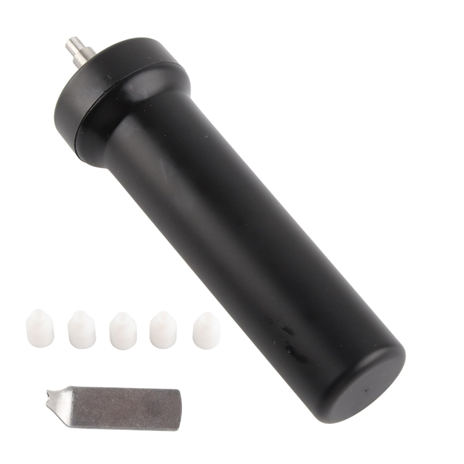 Pompe d’extraction de verre de montre, outil d’ouverture de boîtier de montre, kit professionnel de réparation de montres avec 5 buses et une tête d’outil pour barrettes de