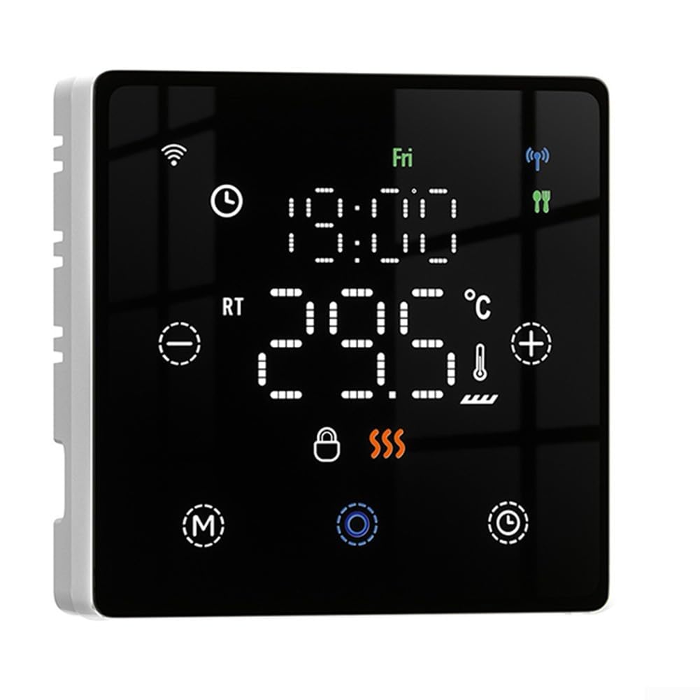 Thermostat numérique WiFi Tuya écran LCD programmation chauffage gaz
