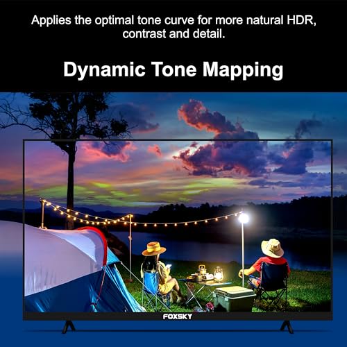 Foxsky 109 cm (43 inch) Frameless Series 4K Smart TV 43FS 4K (Black) 14 51f+k7uU7fL