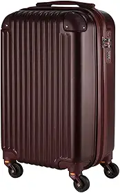 Mala de Bordo em ABS Com 4 Rodas 360 - Roncalli Manaus (Vinho)