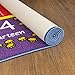 KC Cubs Playtime Collection Math Symbols, Numbers and Shapes Educational Learning Area Rug Carpet for Kids and Children Bedroom and Playroom (5' 0